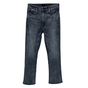 MOTHER Women's Straight Leg Jeans - Dark Gray